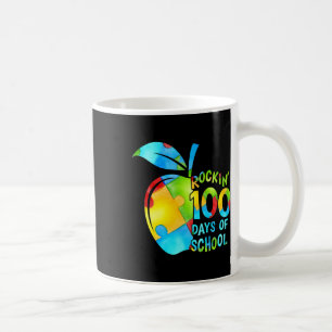 Caneca De Café 100 Dias De Autismo Awa Da Apple Quebra-cabeça Da 
