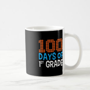Caneca De Café 100 dias de basquetebol de primeira série Esporte