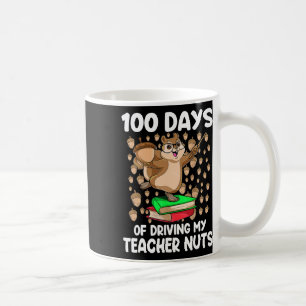 Caneca De Café 100 Dias De Deixar Minha Professora Louca 100º Dia