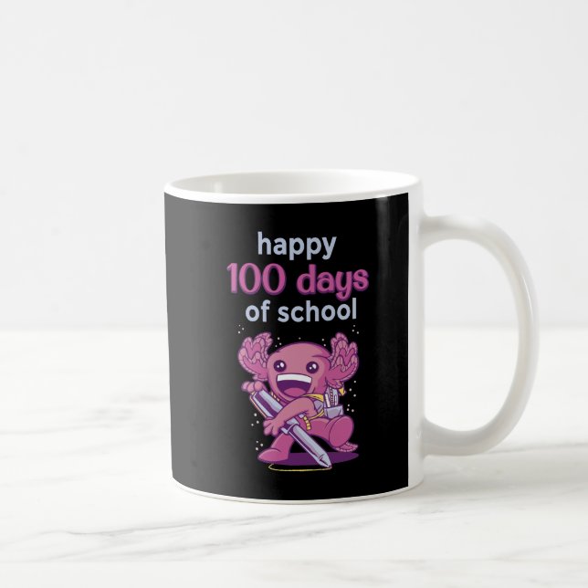 Caneca De Café 100 dias de escola (Direita)