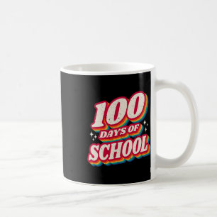 Caneca De Café 100 Dias De Escola E Ainda A Adorando Corta 100t