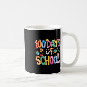 Caneca De Café 100 Dias De Escola Laço Coquette Elegante 100 Dias