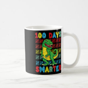 Caneca De Café 100 Dias De Escola T-Rex 100º Dia Da Escola