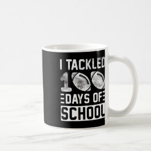 Caneca De Café 100 Dias De Futebol Escolar Boys 100º Dia