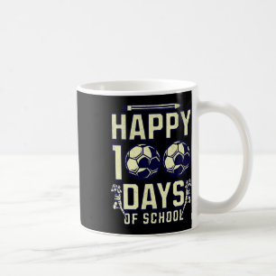 Caneca De Café 100 Dias De Professora Do 100º Dia De Futebol Para