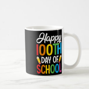 Caneca De Café 100 Dias De Professores Crianças Meninas Meninas 1
