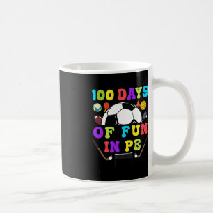 Caneca De Café 100 Dias De Treinador Em Educação Profissional Tre
