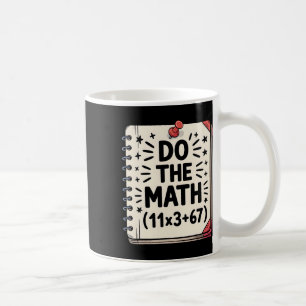 Caneca De Café 100 Dias Equação Matemática Escolar Faça a Conta 1