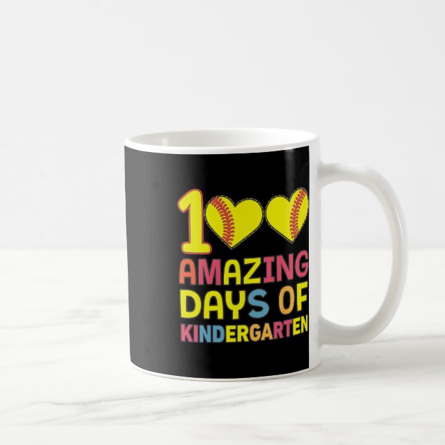 Caneca De Café 100 Dias Incríveis De Parabéns Do Jovens (Direita)