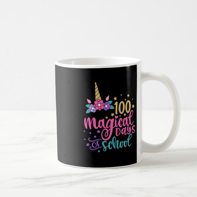 Caneca De Café 100 Dias Mágicos De Escola (Direita)