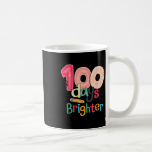 Caneca De Café 100 dias mais brilhantes estudante Feliz 100 dias