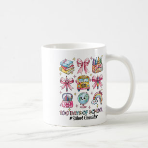 Caneca De Café 100 Dias Mais Inteligente Conselheiro Escolar 100º