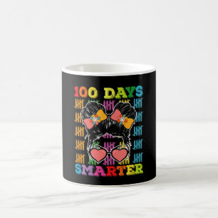 Caneca De Café 100 Dias Mais Inteligente Coque Desarrumado 100º D