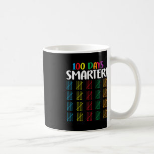 Caneca De Café 100 dias mais inteligentes contando Hash Marks dia