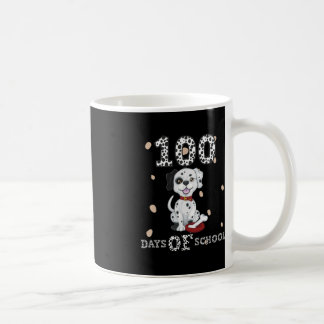 Caneca De Café 100 dias mais inteligentes em Dabbing Dalmaciano T