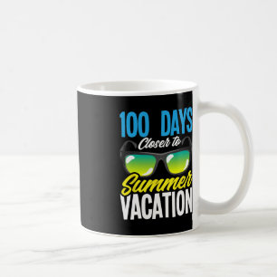 Caneca De Café 100 Dias Mais Perto Do Estudante De Férias De Verã