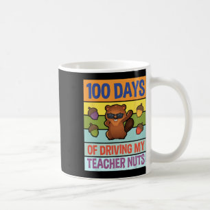 Caneca De Café 100 Dias Me Ficando Louco 100º Dia De A
