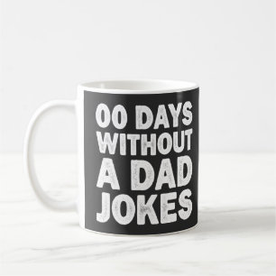 Caneca De Café 100 Dias Sem Piada Sarcástico Padre Engraçado
