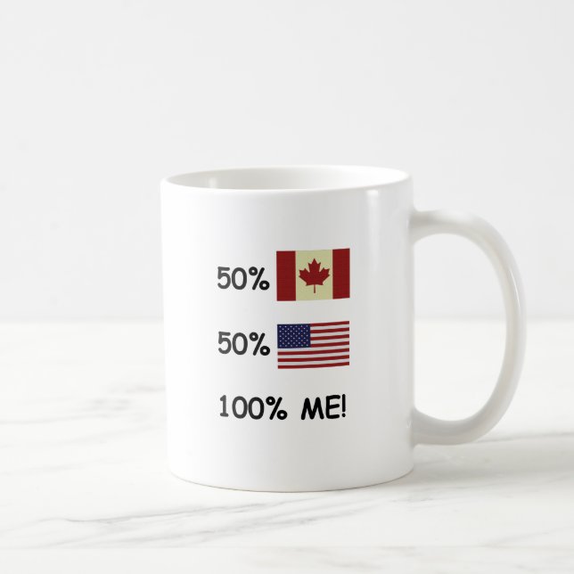 Caneca De Café 100% MIM canadense/americano (Direita)