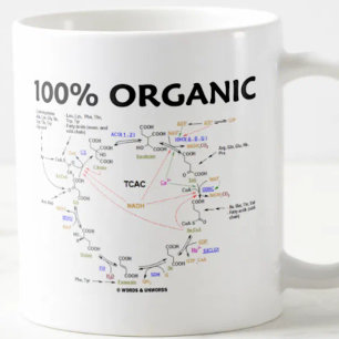 Caneca De Café 100% orgânico (ciclo de ácido cítrico - ciclo d