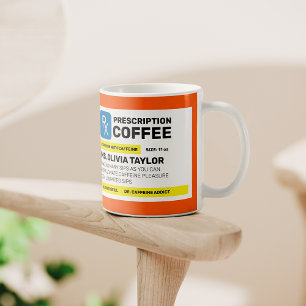 Caneca De Café 100% Personalizável Receita Divertida Personalizad