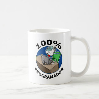 Caneca De Café 100% Programador