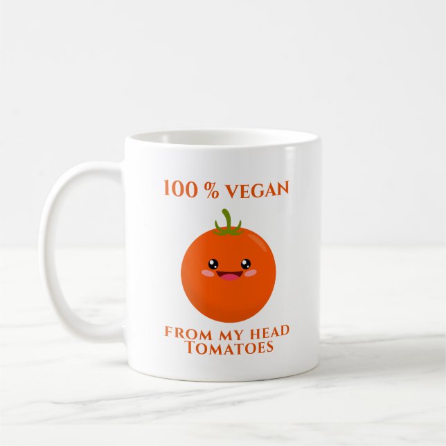 Caneca De Café 100% Vegan (Esquerda)