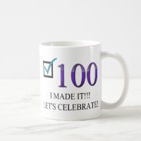 100th aniversário feliz