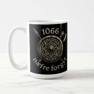 Caneca De Café 1066 Patrimônio Viking Nunca Esqueça