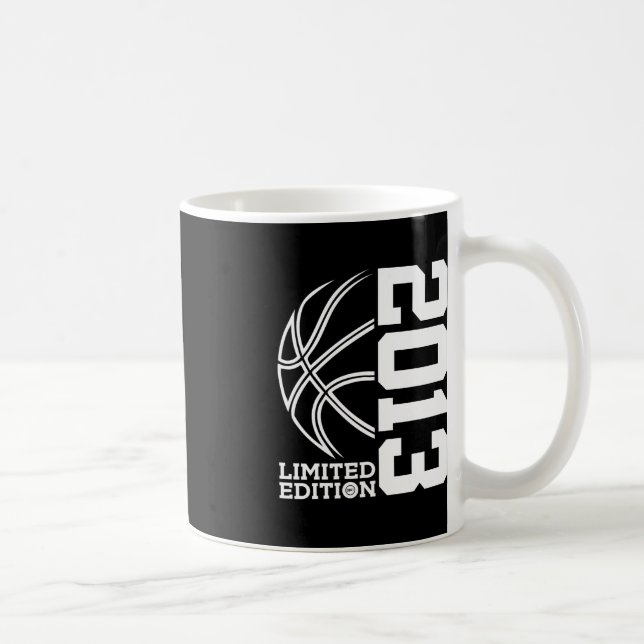 Caneca De Café 10.a edição de 2013 sobre o Aniversário de Basquet (Direita)