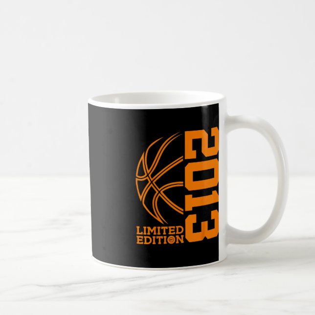 Caneca De Café 10.o ANIVERSÁRIO BASKETBALL EDIÇÃO LIMITADA 2013 (Direita)