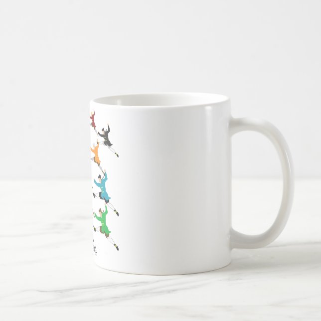 Caneca De Café 10 senhores Leaping (Direita)