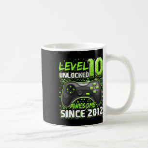 Caneca De Café 10 Vídeo Jogo 2012 Desbloqueado 10º Aniversário