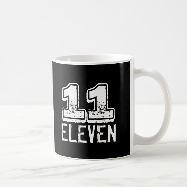 Caneca De Café 11:11 11 onze engraçados (Direita)