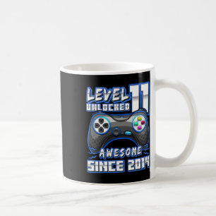Caneca De Café 11 Birthday Boy Level 11 Gamer 11 Year Video Gam