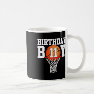Caneca De Café 11 Birthday Sport Bysketbyll 11 Anos