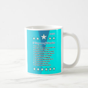 Caneca De Café 11 Objetivos da educação