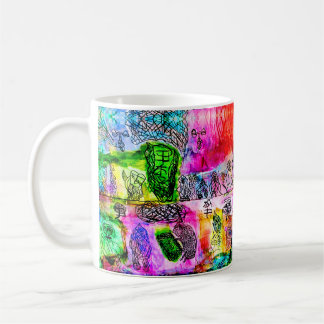 CANECA DE CAFÉ 11 OZ — ABSTRATO ART