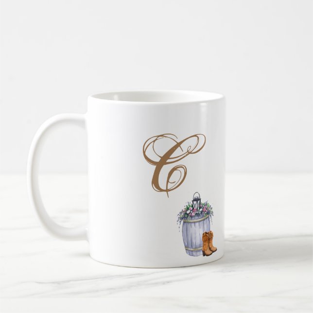 Caneca De Café 11 Oz. Café Mug Summer Country Wedtic Wa (Esquerda)