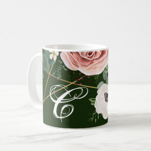 Caneca De Café 11 Oz. Coffee Mug Geométrico Rosa Hunter