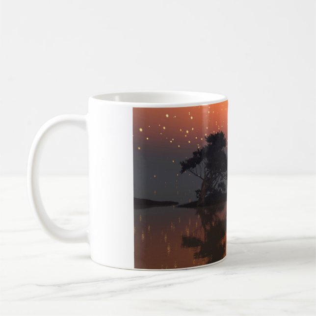 Caneca De Café 11oz mug with "Dayspring" image (Esquerda)