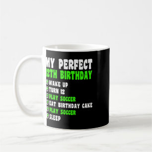 Caneca De Café 12 Anos de Idade Meu Perfeito Aniversário de 12 an