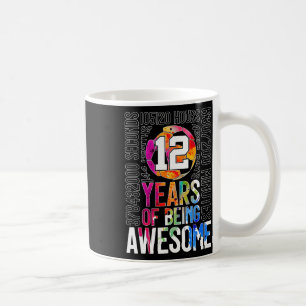 Caneca De Café 12 Anos de Ser Incrível Futebol 12º Aniversário _1