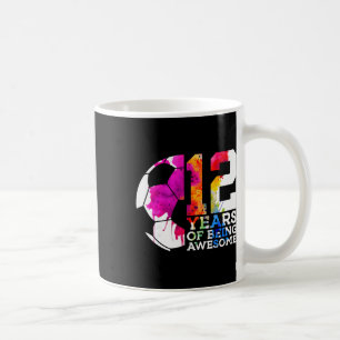 Caneca De Café 12 Anos Sendo Incrível Footll 12º Aniversário