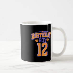 Caneca De Café 12 Birthday Boy Basball Lover 12 Anos Bd