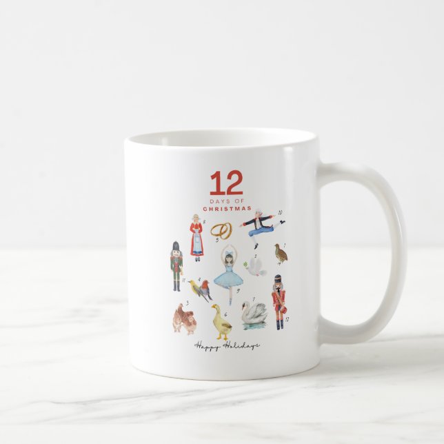 CANECA DE CAFÉ 12 DIAS DE NATAL (Direita)
