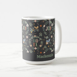 Caneca De Café 12 dias de Natal Padrão