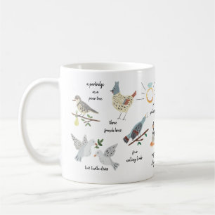 Caneca De Café 12 dias do Natal