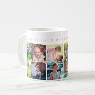 Caneca De Café 12 fotos de colagem LOVE para MELHORES corações em