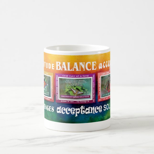 Caneca De Café 12 step recovery slogans coffee mug 26aa (Centro)